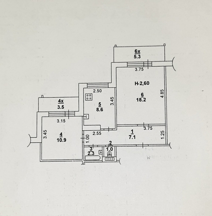 
  Продается 2-комн. квартира, 51 м², Волкова ул, д. 31/1
. Фото 12.