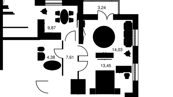 
  Продается 2-комн. квартира, 53.33 м², ЖК Культура, дом 2
. Фото 1.
