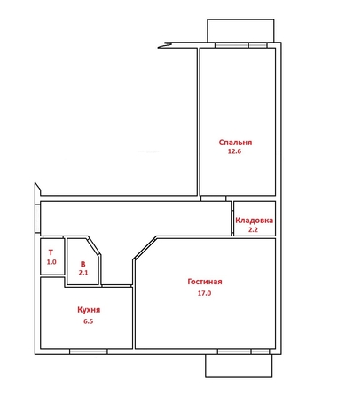
  Продается 2-комн. квартира, 50.1 м², Социалистическая ул
. Фото 18.