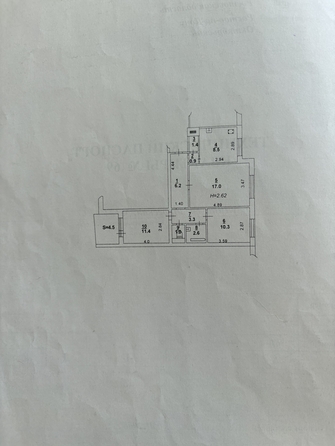 
  Продается 3-комн. квартира, 62 м², Таганрогская ул, д. 124
. Фото 2.