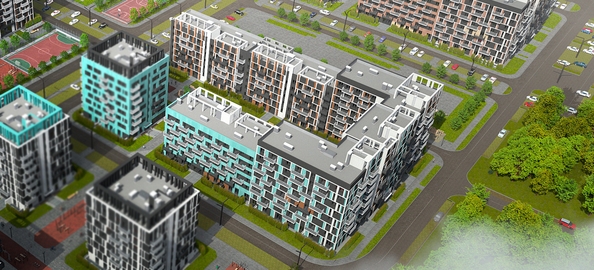 
  Продается 1-комн. квартира, 42.73 м², ЖК Соседи, Этап 1 корпус 1
. Фото 2.