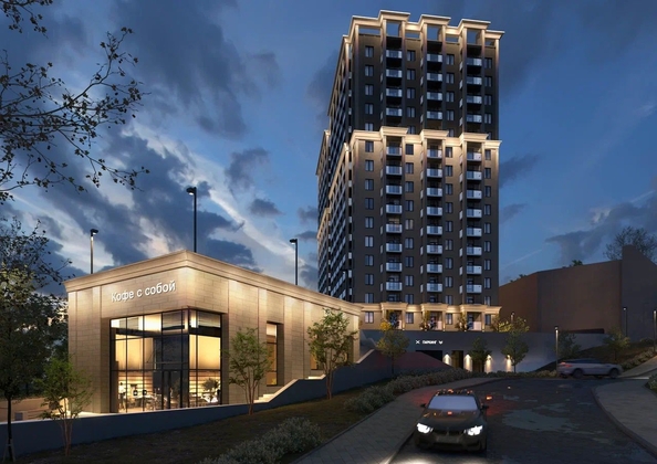 
  Продается 1-комн. квартира 46.92 м², в ЖК Клубный дом Ялта. Фото 3.