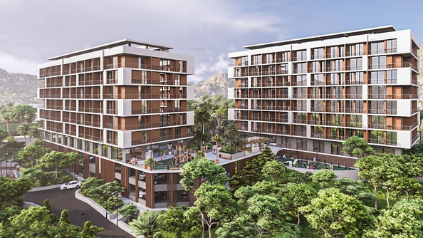 
  Продается апартамент 37.4 м², в АК Крымский квартал. Фото 12.