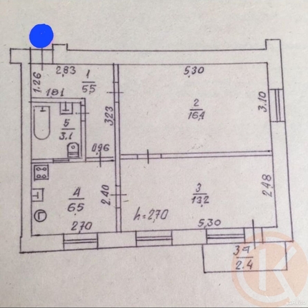 
  Продается 2-комн. квартира 44.7 м². Фото 16.