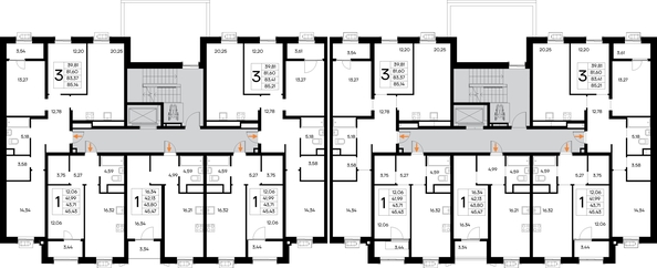 
  Продается 3-комн. квартира 85.21 м², в ЖК Новый Судак, 1 этап. Фото 1.