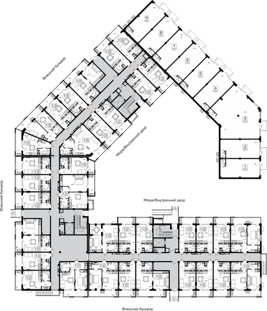 
  Продается апартамент 28.5 м², в АК Альморе. Фото 1.