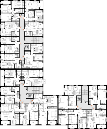 
  Продается 1-комн. квартира 56.57 м², в ЖК Листория, этап 1. Фото 1.