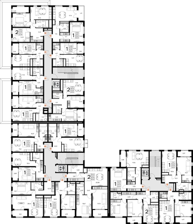 
  Продается 1-комн. квартира 42.09 м², в ЖК Листория, этап 1. Фото 1.