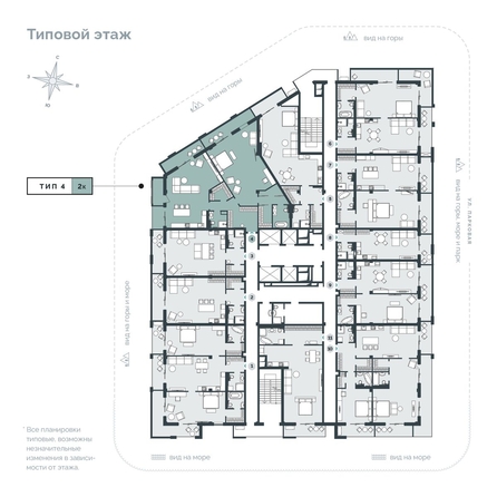 
  Продается апартамент 163.52 м², в АО Парк Плаза. Фото 3.