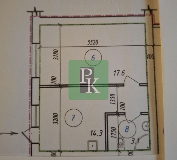 
  Продается 1-комн. квартира 35 м². Фото 14.