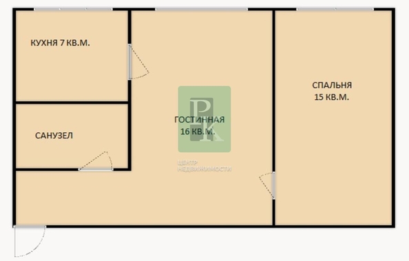 
  Продается 2-комн. квартира 43 м². Фото 19.