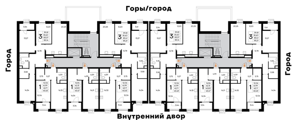 
  Продается 3-комн. квартира 85.21 м², в ЖК Новый Судак, 1 этап. Фото 1.