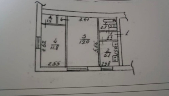 
  Продается 2-комн. квартира 44 м². Фото 19.