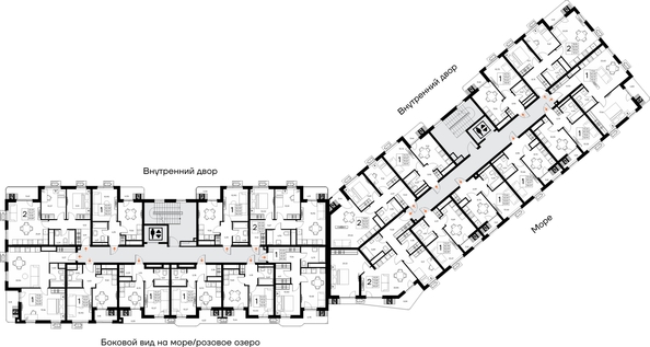 
  Продается 2-комн. квартира 85.87 м², в ЖК Прибрежный дом. Фото 1.