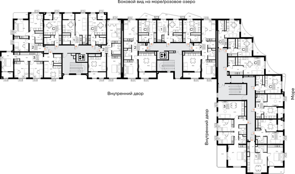 
  Продается студия 39.14 м², в ЖК Прибрежный дом. Фото 1.