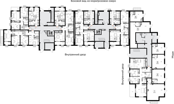 
  Продается 2-комн. квартира 72.27 м², в ЖК Прибрежный дом. Фото 1.