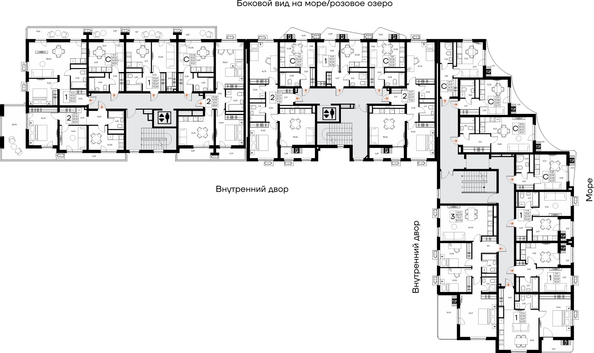 
  Продается 2-комн. квартира 68.61 м², в ЖК Прибрежный дом. Фото 1.