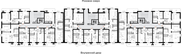 
  Продается 1-комн. квартира 41.55 м², в ЖК Прибрежный дом. Фото 1.
