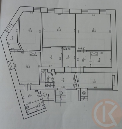 
  Продается 2-комн. квартира 52 м². Фото 20.