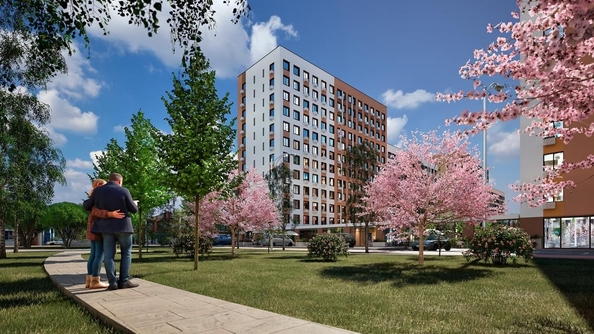 
  Продается 2-комн. квартира 54.87 м², в ЖК Чистое небо, дом 1 кор 2. Фото 6.