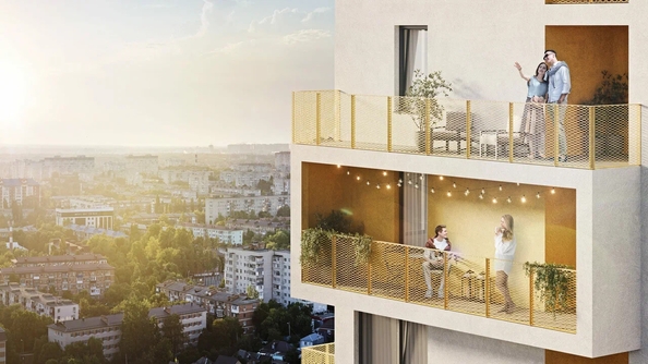 
  Продается 2-комн. квартира 54.1 м², в ЖК Абрикос - 2. Фото 3.