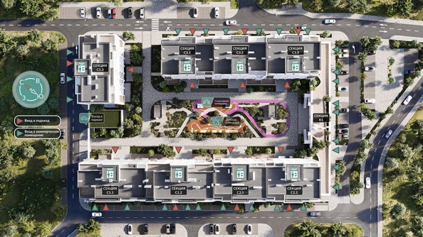 
  Продается 2-комн. квартира 75.81 м², в ЖК Розмарин. Фото 2.