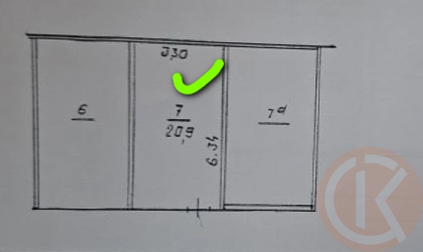 
  Продается офис 20 м². Фото 11.