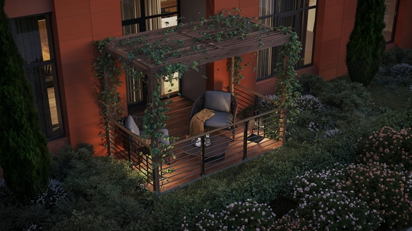 
  Продается 1-комн. квартира 37.07 м², в ЖК Долина Роз. Фото 35.