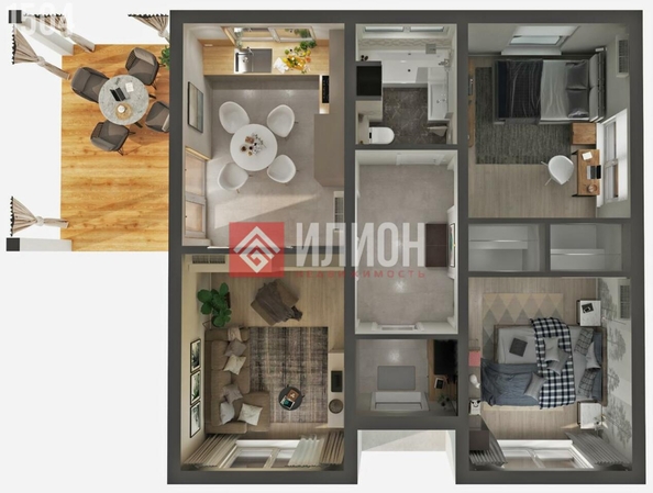 
  Продается коттедж 90 м². Фото 6.