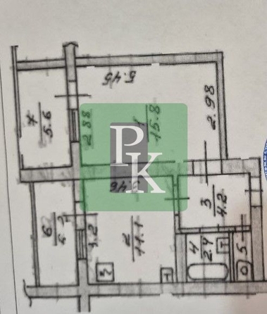 
  Продается 1-комн. квартира 44.9 м². Фото 26.