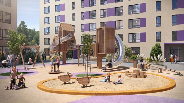 
  Продается 1-комн. квартира 42.92 м², в ЖК Парковые кварталы, этап 1. Фото 5.