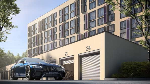
  Продается 1-комн. квартира 42.42 м², в ЖК Парковые кварталы, этап 1. Фото 2.