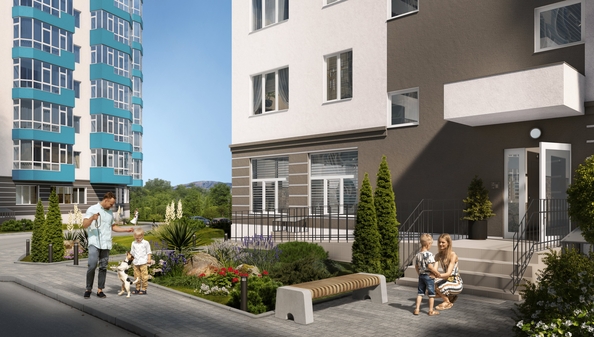 
  Продается 1-комн. квартира 40.1 м², в ЖК Семейный. Фото 5.