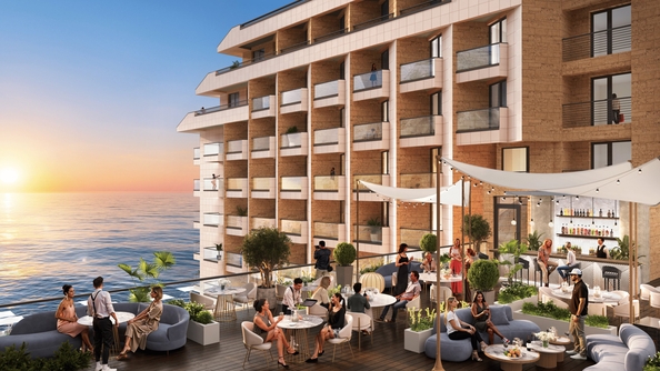 
  Продается апартамент 34.6 м², в АК Космос Смарт Евпатория Отель. Фото 9.