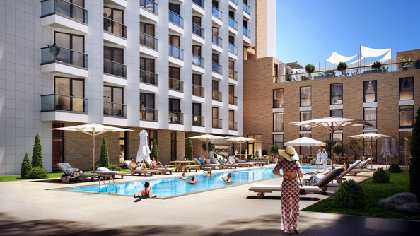 
  Продается апартамент 34.2 м², в АК Космос Смарт Евпатория Отель. Фото 5.