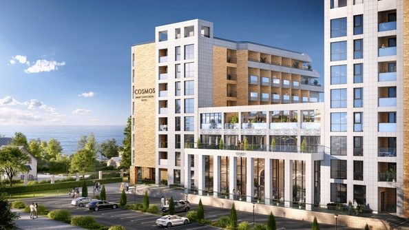 
  Продается апартамент 34.2 м², в АК Космос Смарт Евпатория Отель. Фото 2.