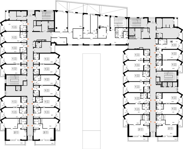 
  Продается апартамент 34.2 м², в АК Космос Смарт Евпатория Отель. Фото 1.