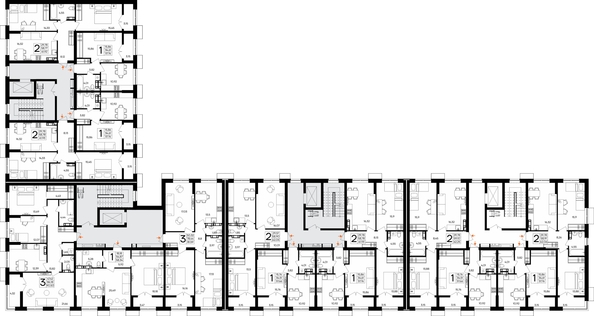 
  Продается 2-комн. квартира 62.05 м², в ЖК Семисчастье. Фото 1.