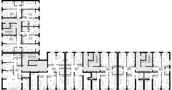 
  Продается 3-комн. квартира 98.74 м², в ЖК Семисчастье. Фото 1.