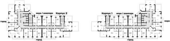 
  Продается апартамент 53.3 м², в АО Ривьера Евпатории. Фото 1.