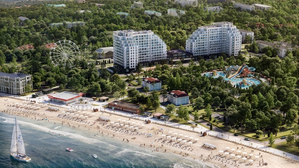 
  Продается апартамент 54.1 м², в АО Ривьера Евпатории. Фото 8.