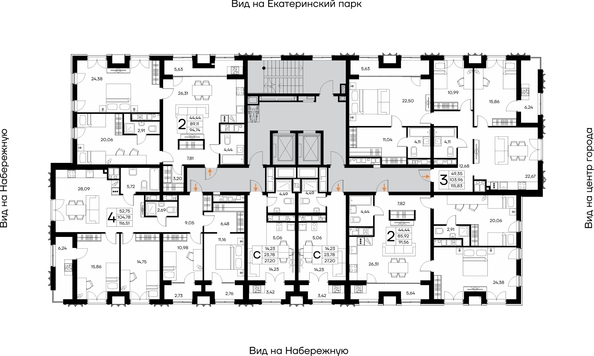 
  Продается 3-комн. квартира 115.83 м², в ЖК Столица. Фото 1.