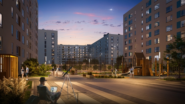 
  Продается 1-комн. квартира 38.45 м², в ЖК Парковые кварталы, этап 1. Фото 4.