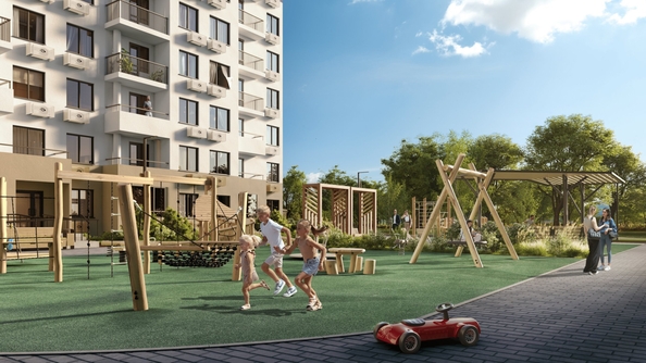 
  Продается 1-комн. квартира 38.4 м², в ЖК Небо. Фото 2.