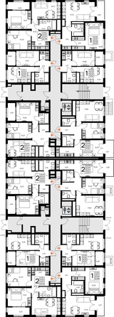 
  Продается 1-комн. квартира 56.88 м², в ЖК Листория, этап 3. Фото 1.