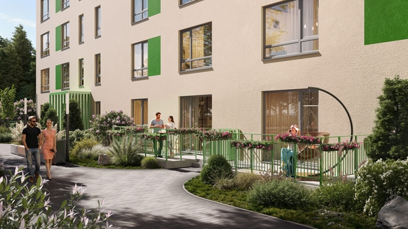 
  Продается 1-комн. квартира 38.45 м², в ЖК Парковые кварталы, этап 2. Фото 2.