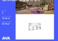 Смородина, литера 19: Планировка 2-комн 57,78 м²