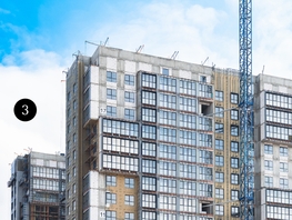 Продается 1-комнатная квартира ЖК ПРИТЯЖЕНИЕ, литер 3, 45  м&sup2;, 5625000 рублей