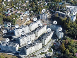 Продается 2-комнатная квартира ГК Marine Garden Sochi (Марине), к 20, 49.61  м², 41176300 рублей