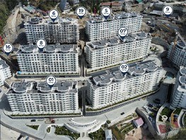 Продается 3-комнатная квартира ГК Marine Garden Sochi (Марине), к 8, 83.11  м², 45710500 рублей